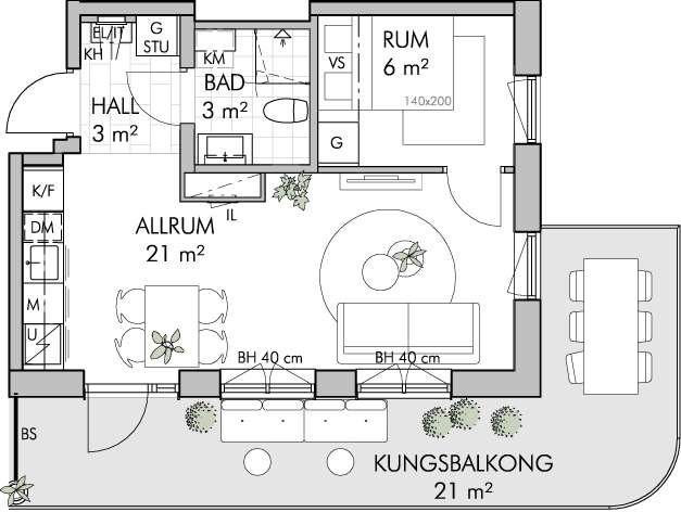 Plantegning 1